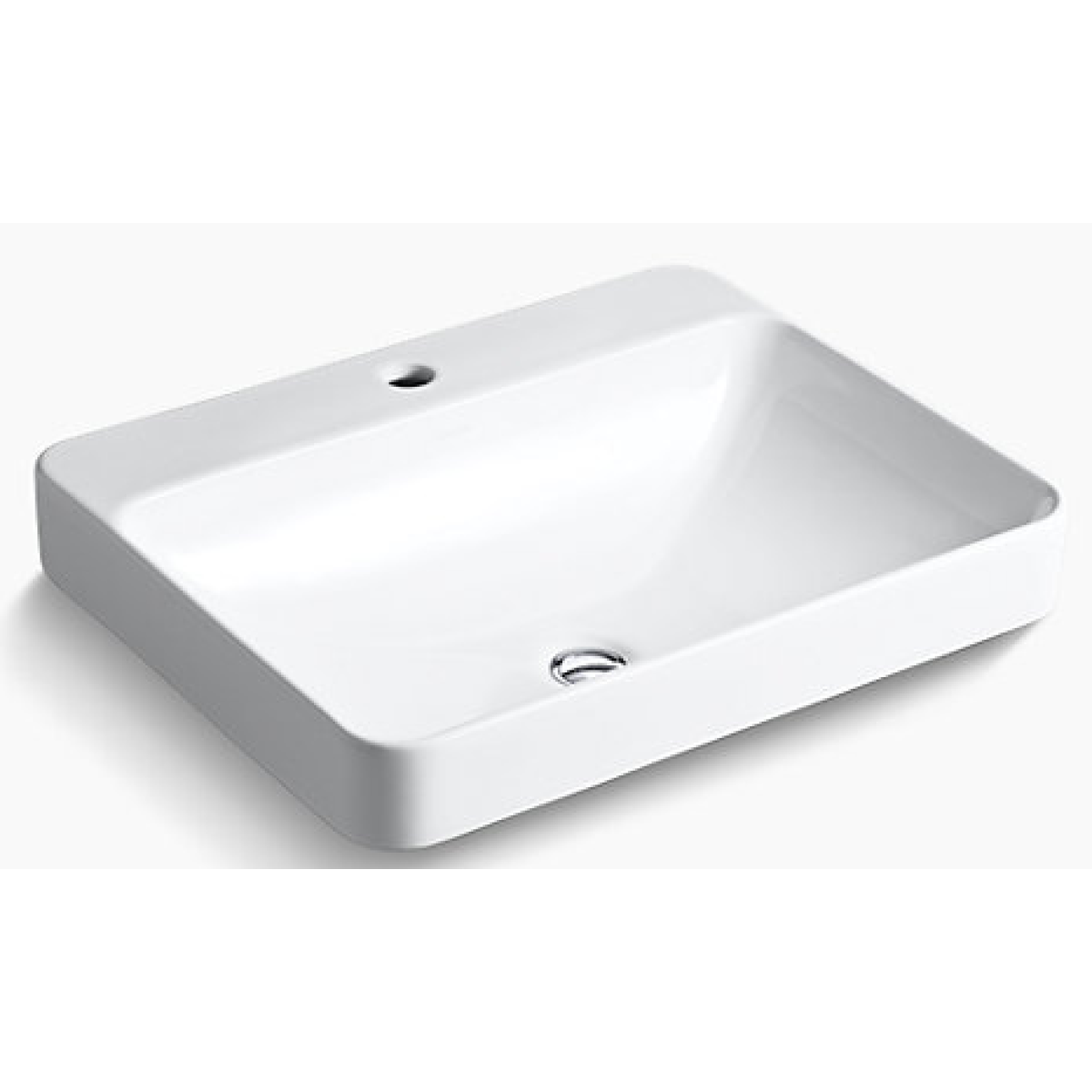 Kohler KT-2660X-1 Forefront 單孔長方形檯上面盆